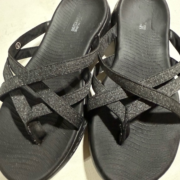 Skechers Womens Size-8 Goga Mat On The Go Sandles - Picture 1 of 6